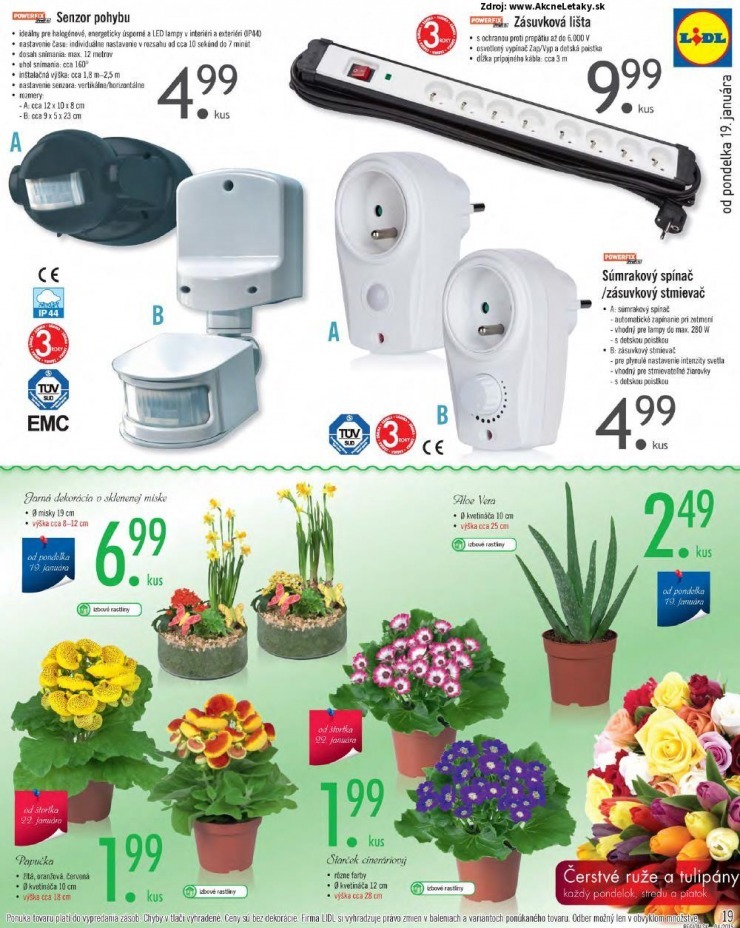 leták Lidl mimoriadný leták strana 19 leták Lidl mimoriadný leták strana 19