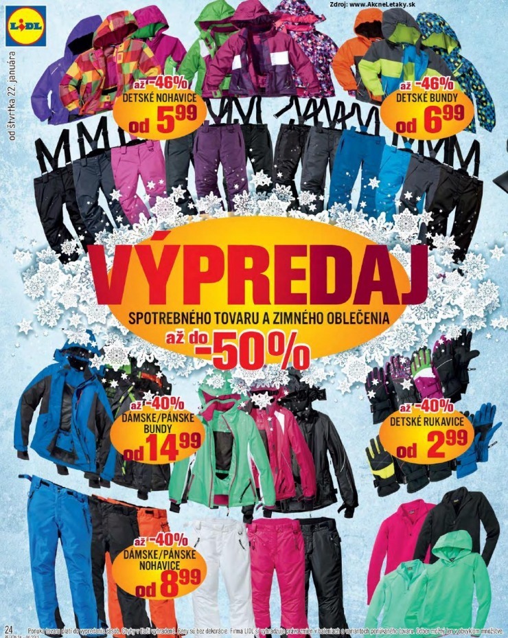 leták Lidl mimoriadný leták strana 24 leták Lidl mimoriadný leták strana 24
