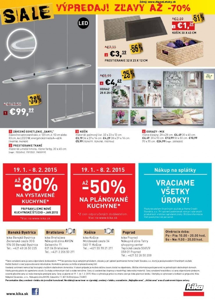 leták aktuálný kika leták - zľavy strana 8 leták aktuálný kika leták - zľavy strana 8