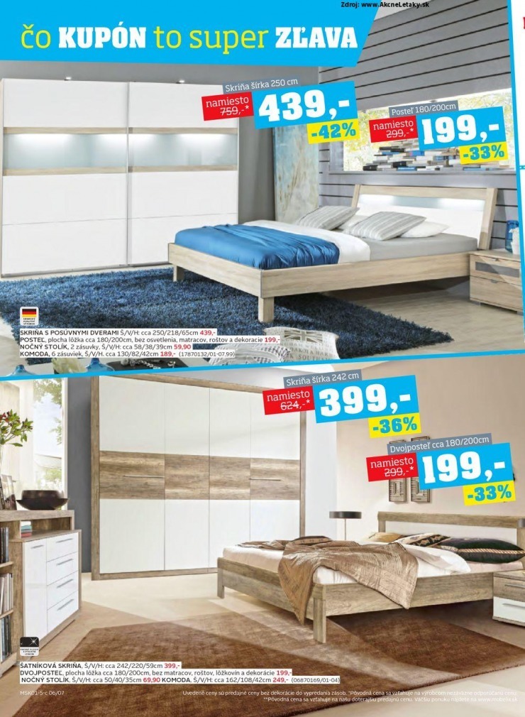 leták Möbelix leták - čo kupón to zľava strana 6 leták Möbelix leták - čo kupón to zľava strana 6