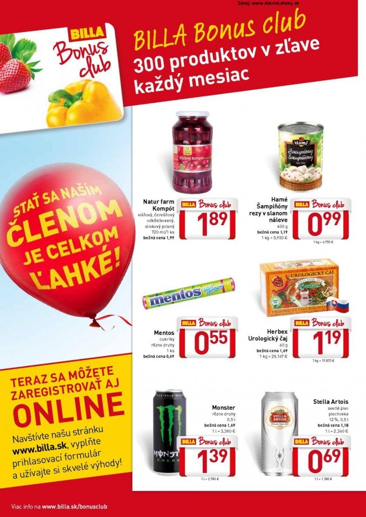 leták mimoriadný leták Billa strana 6 leták mimoriadný leták Billa strana 6