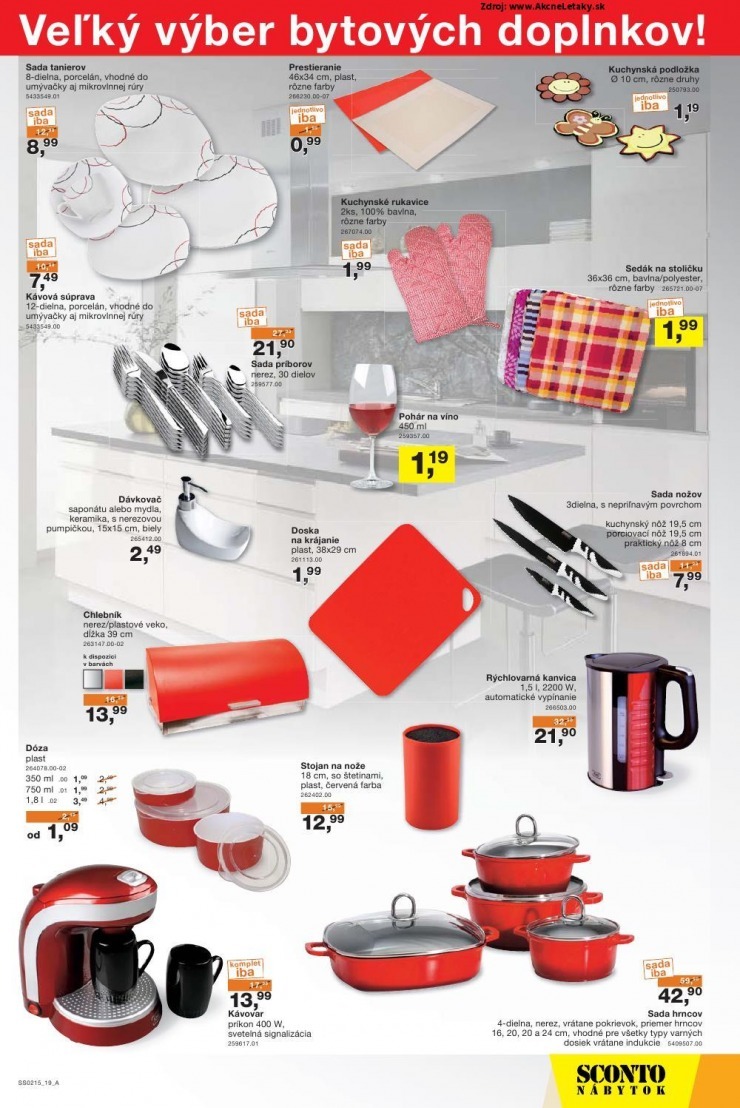 leták akčný leták Sconto nábytok strana 19 leták akčný leták Sconto nábytok strana 19