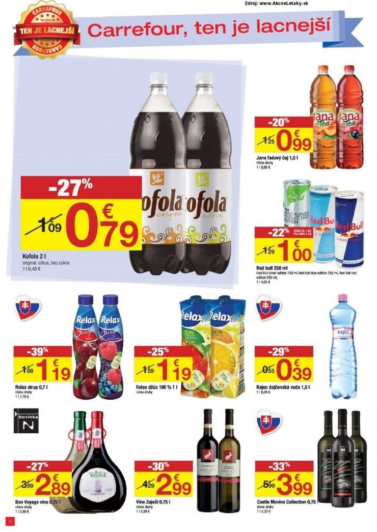 leták aktuálny leták Carrefour strana 6 leták aktuálny leták Carrefour strana 6