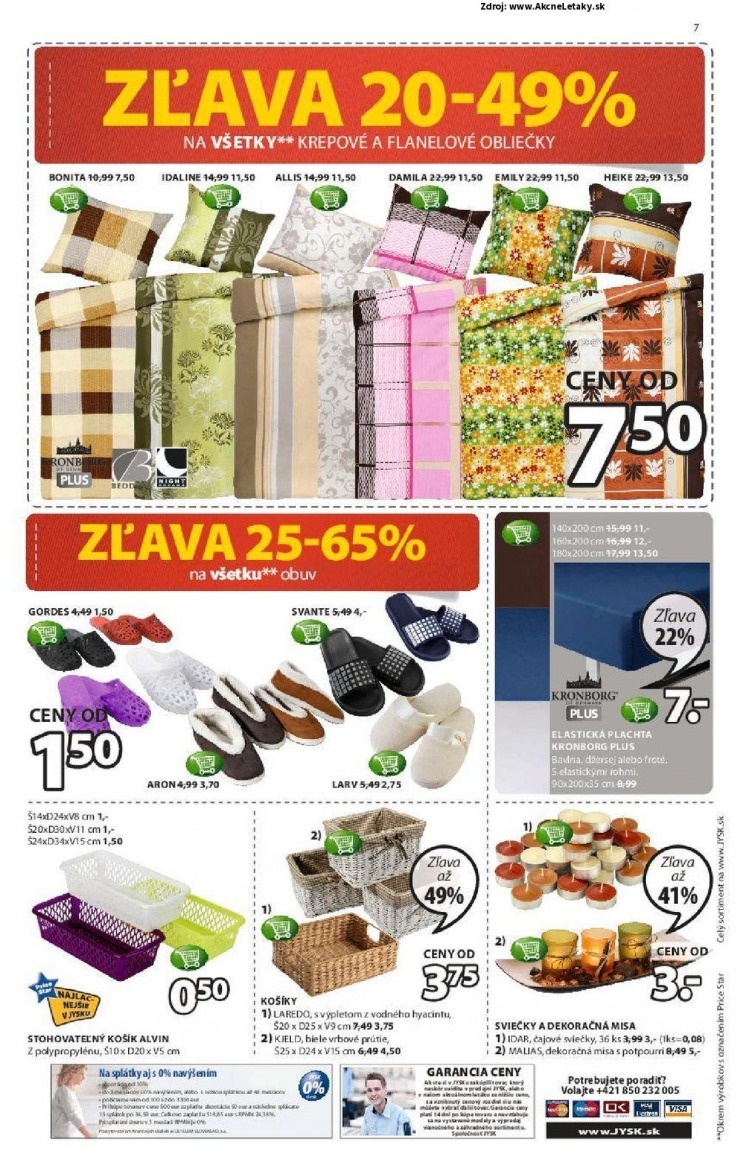 leták akciový leták Jysk strana 7 leták akciový leták Jysk strana 7