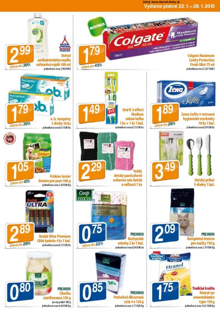 leták akčný leták COOP Jednota strana 7 leták akčný leták COOP Jednota strana 7