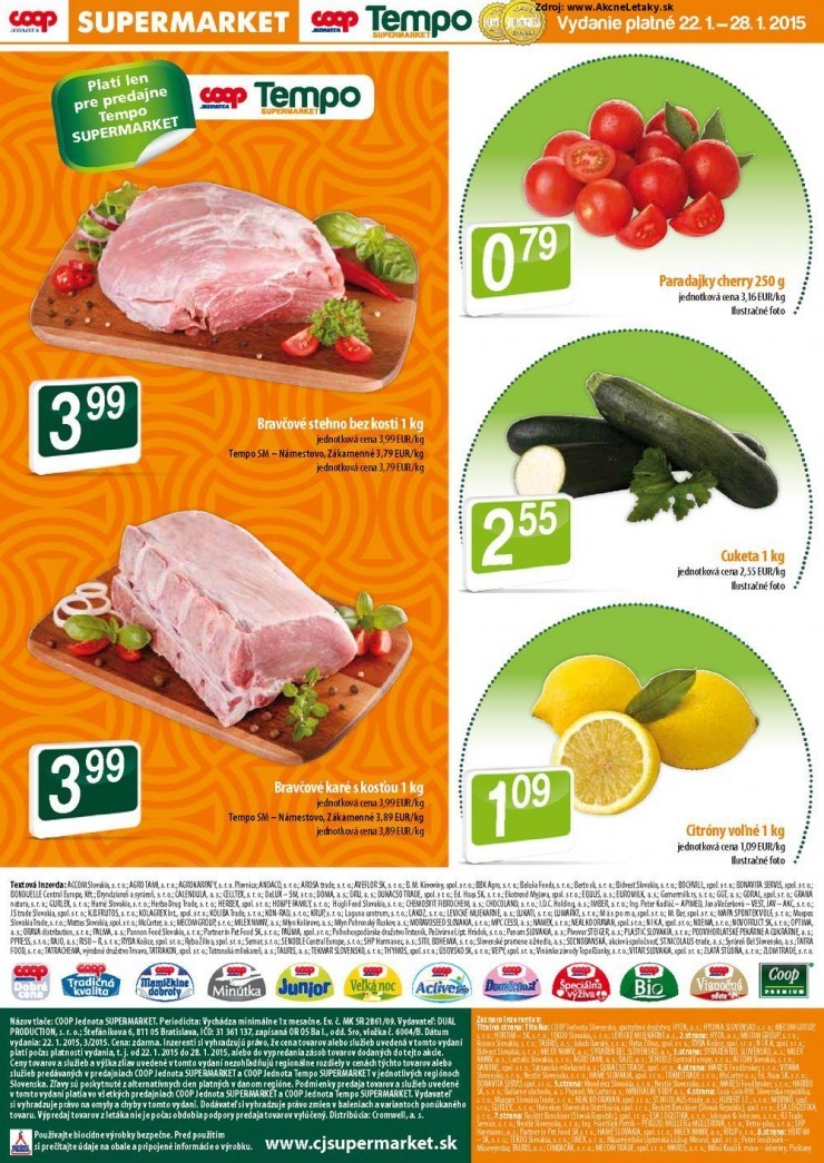 leták akčný leták COOP Jednota strana 8 leták akčný leták COOP Jednota strana 8