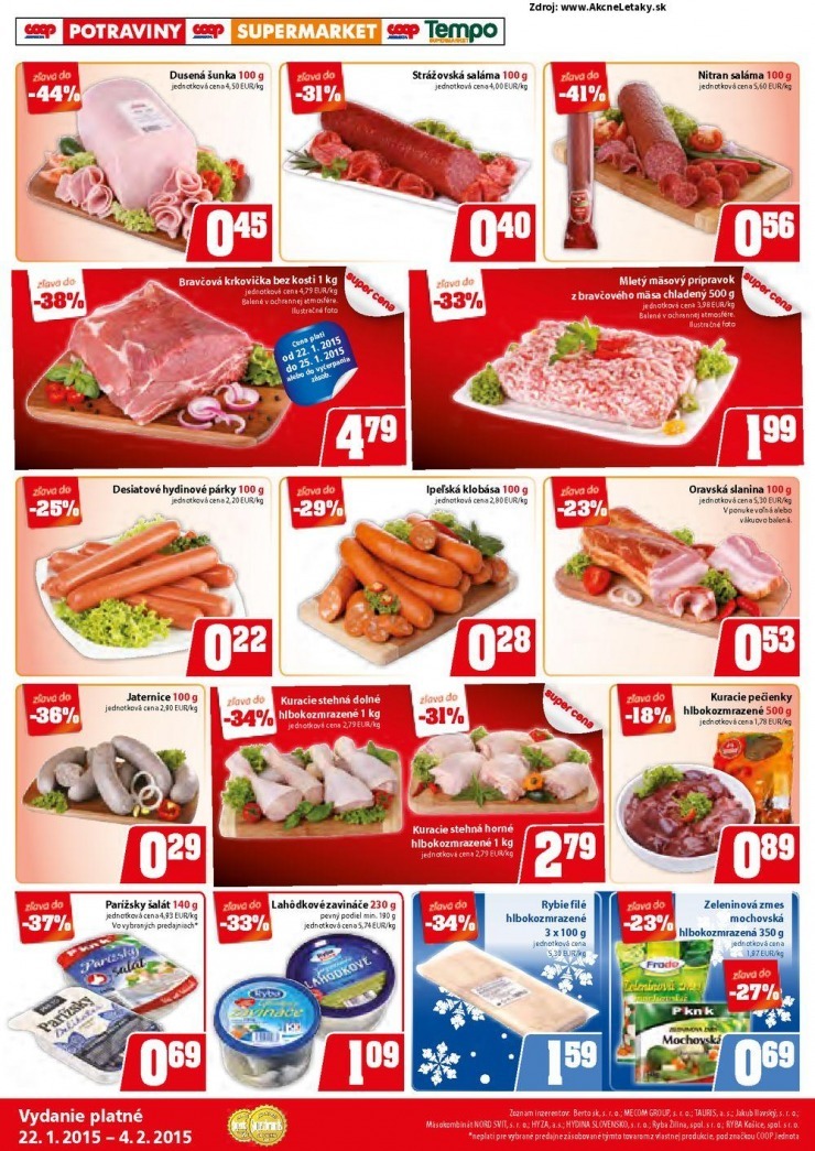leták COOP akciový leták strana 2 leták COOP akciový leták strana 2