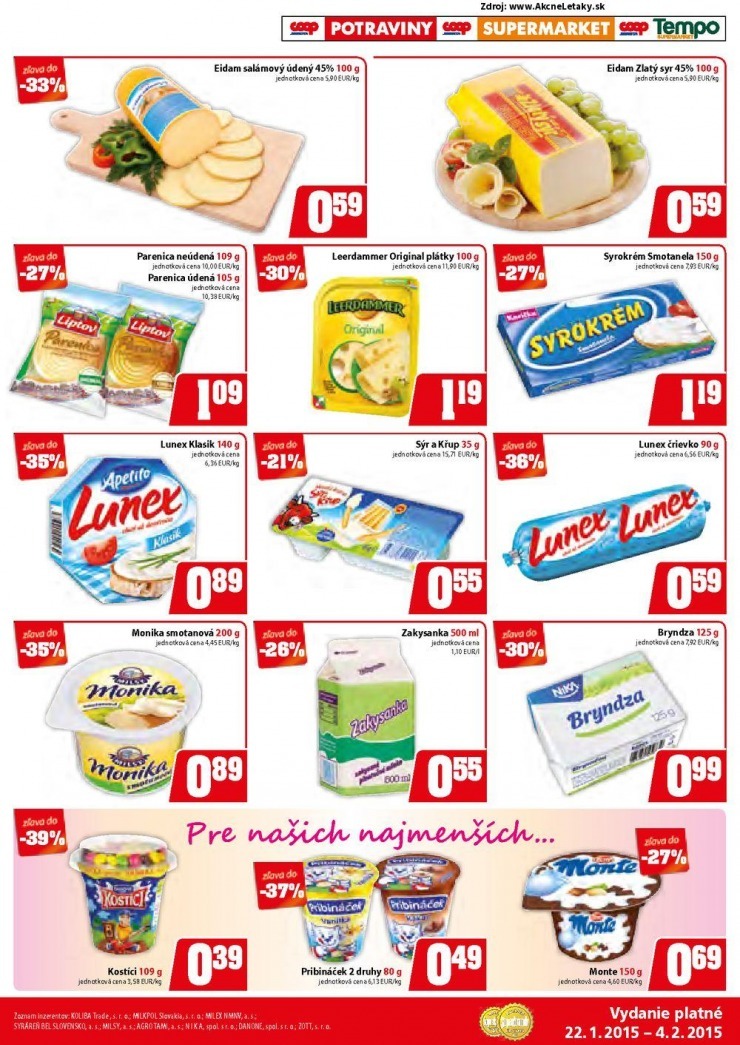 leták COOP akciový leták strana 3 leták COOP akciový leták strana 3