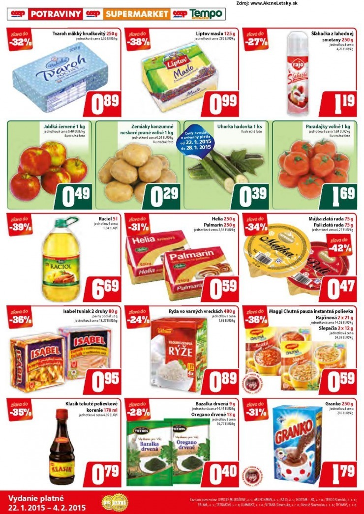 leták COOP akciový leták strana 4 leták COOP akciový leták strana 4