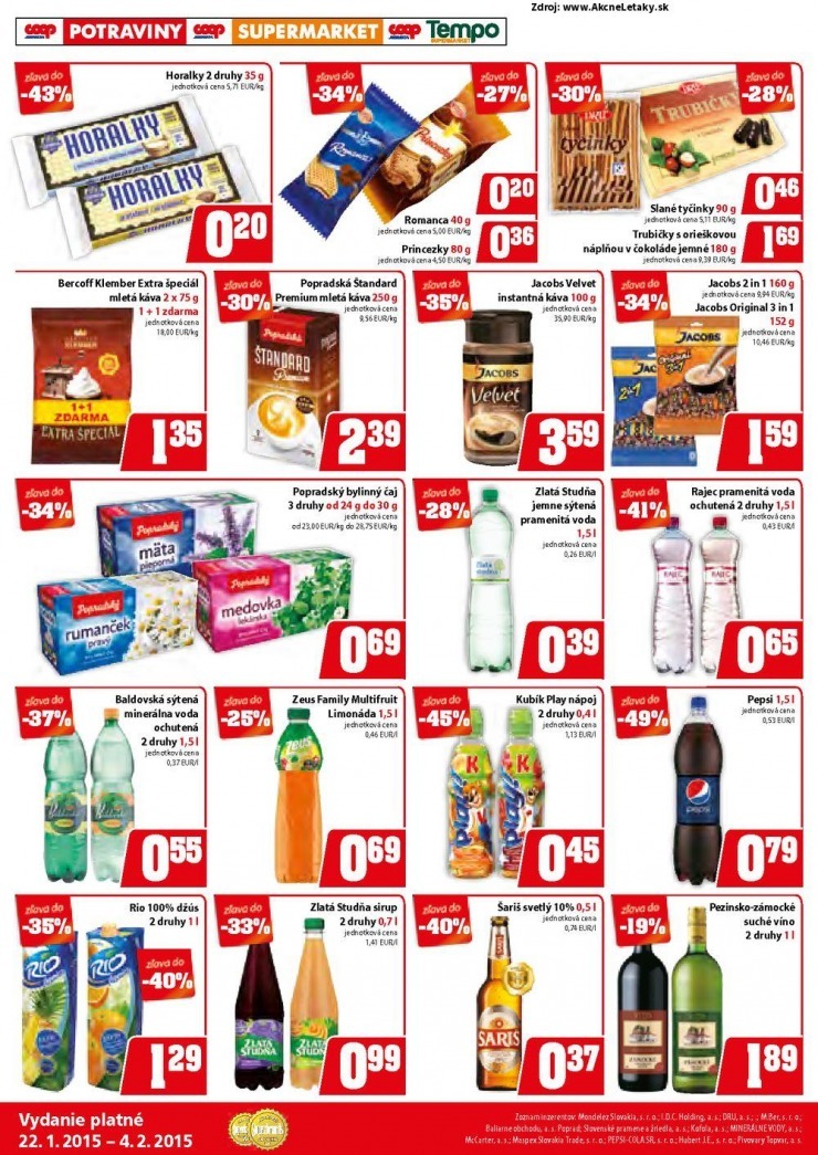 leták COOP akciový leták strana 6 leták COOP akciový leták strana 6