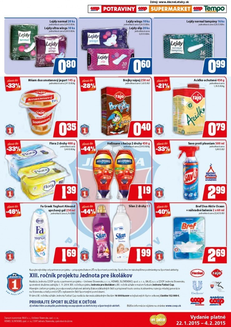 leták COOP akciový leták strana 11 leták COOP akciový leták strana 11