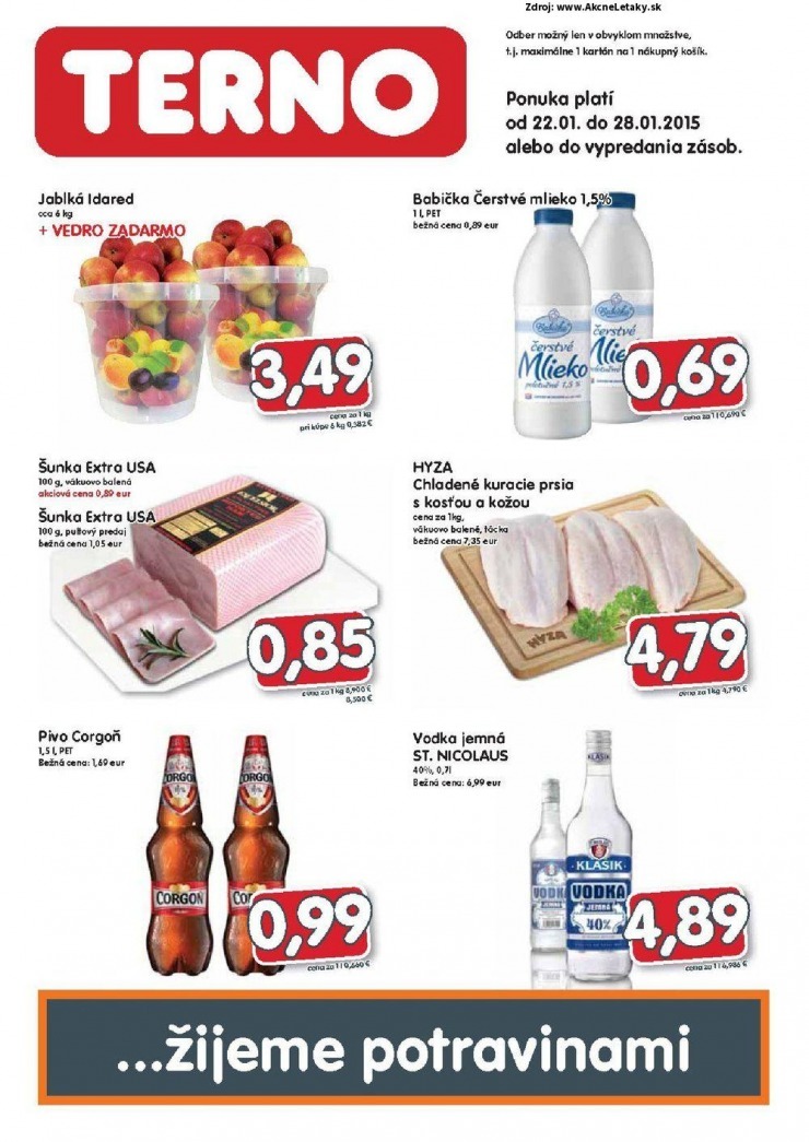 leták exkluzívny leták TERNO strana 1 leták exkluzívny leták TERNO strana 1