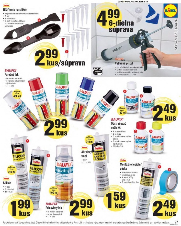 leták extra leták Lidl strana 27 leták extra leták Lidl strana 27