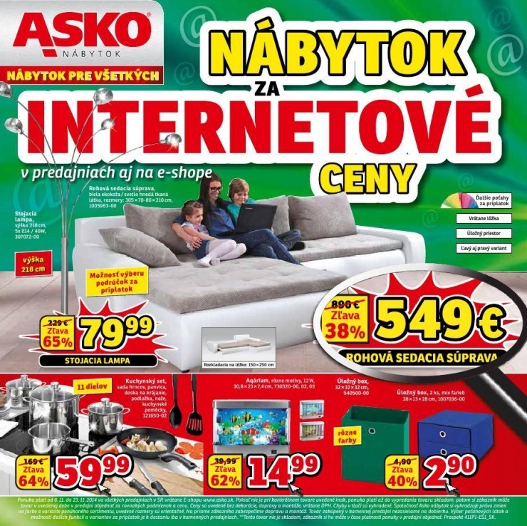 leták ASKO leták - nábytok za internetové ceny strana 1 leták ASKO leták - nábytok za internetové ceny strana 1