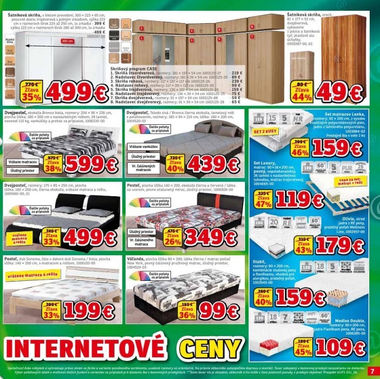 leták ASKO leták - nábytok za internetové ceny strana 7 leták ASKO leták - nábytok za internetové ceny strana 7