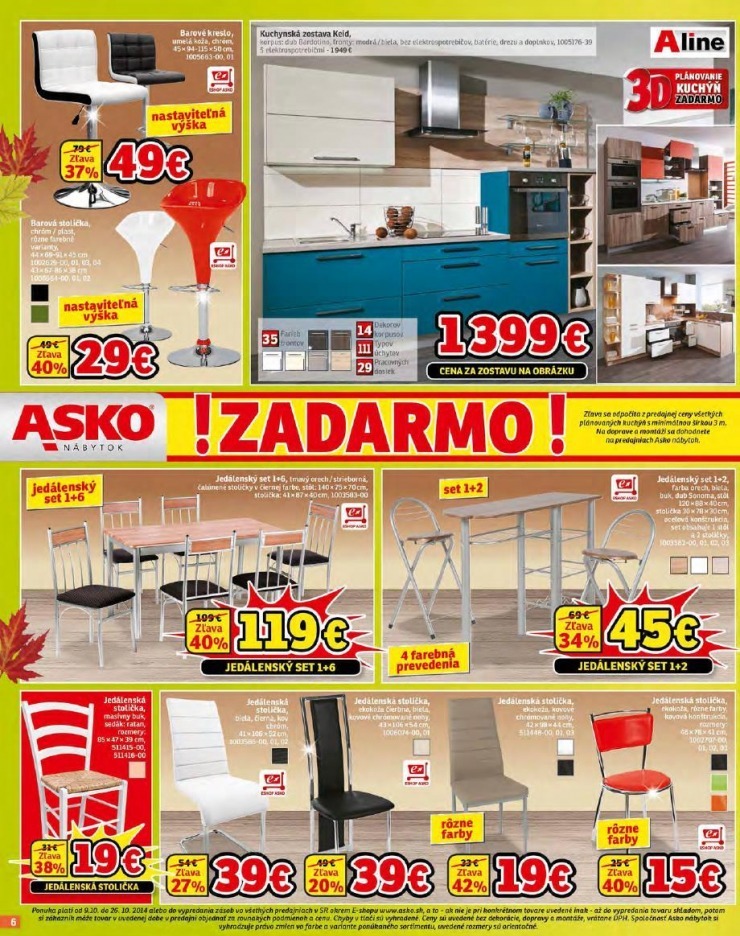 leták akčný leták ASKO nábytok strana 6 leták akčný leták ASKO nábytok strana 6