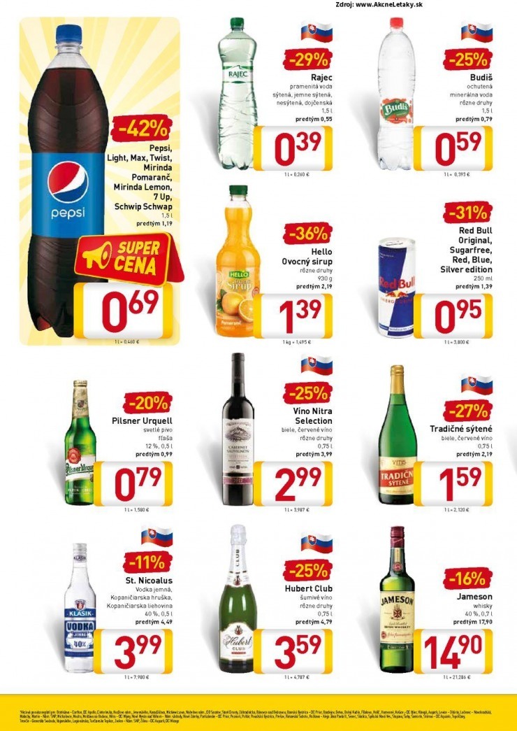 leták akčný Billa leták strana 12 leták akčný Billa leták strana 12