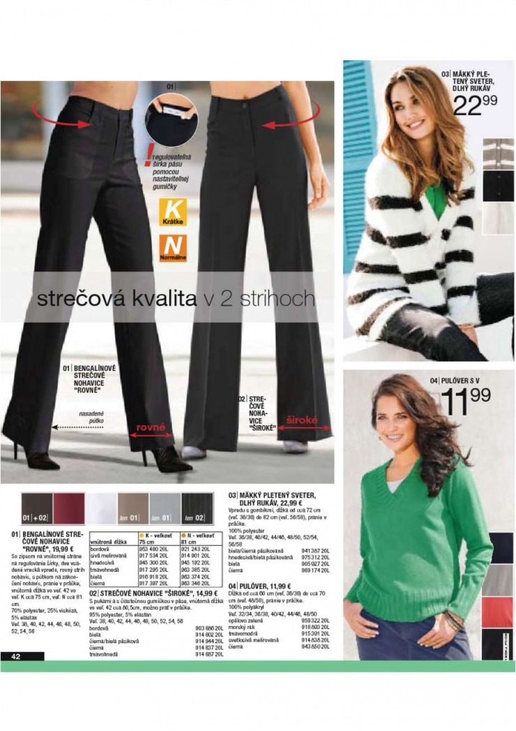 leták BonPrix leták - Štýlové úplety strana 44 leták BonPrix leták - Štýlové úplety strana 44