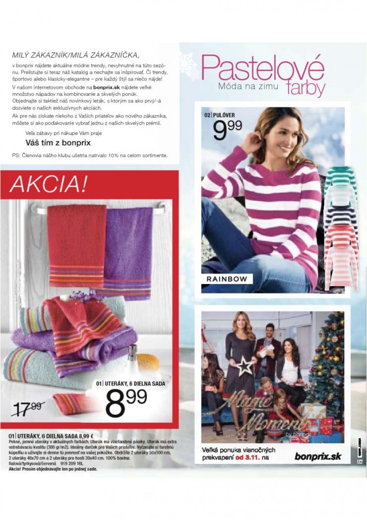 leták aktuálný leták BonPrix - V zimnej nálade strana 2 leták aktuálný leták BonPrix - V zimnej nálade strana 2