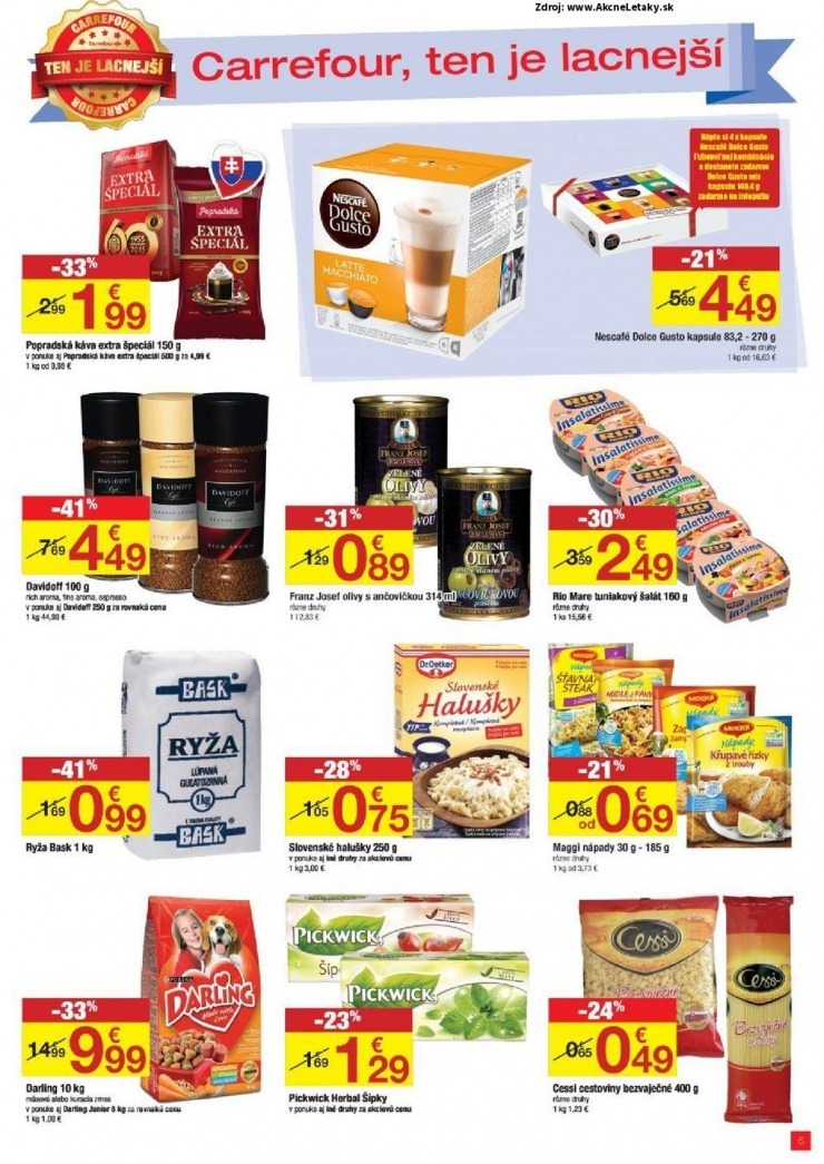 leták Carrefour akciový leták strana 5 leták Carrefour akciový leták strana 5