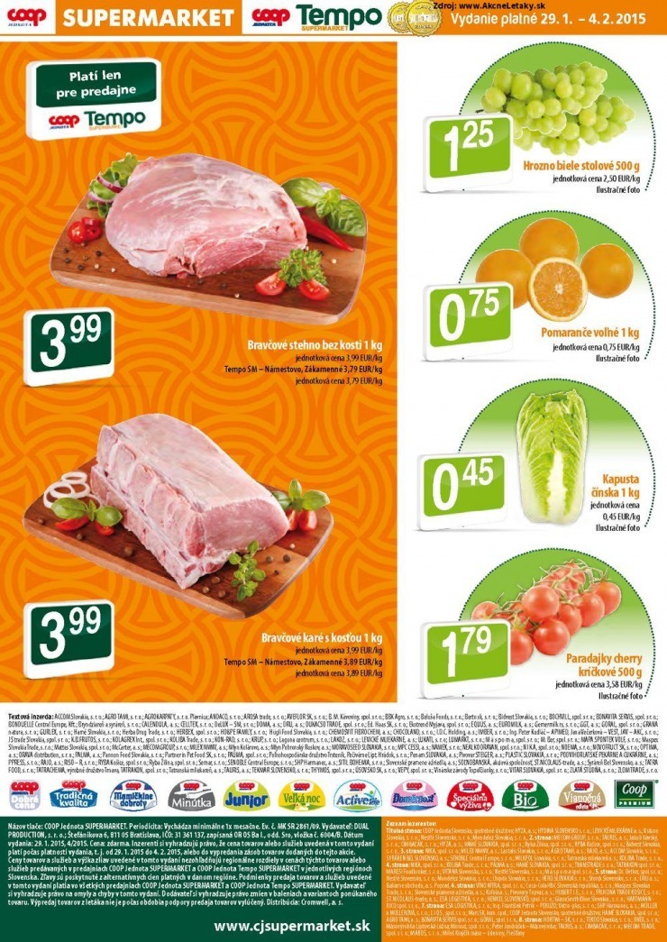 leták aktuálny leták COOP Jednota strana 8 leták aktuálny leták COOP Jednota strana 8