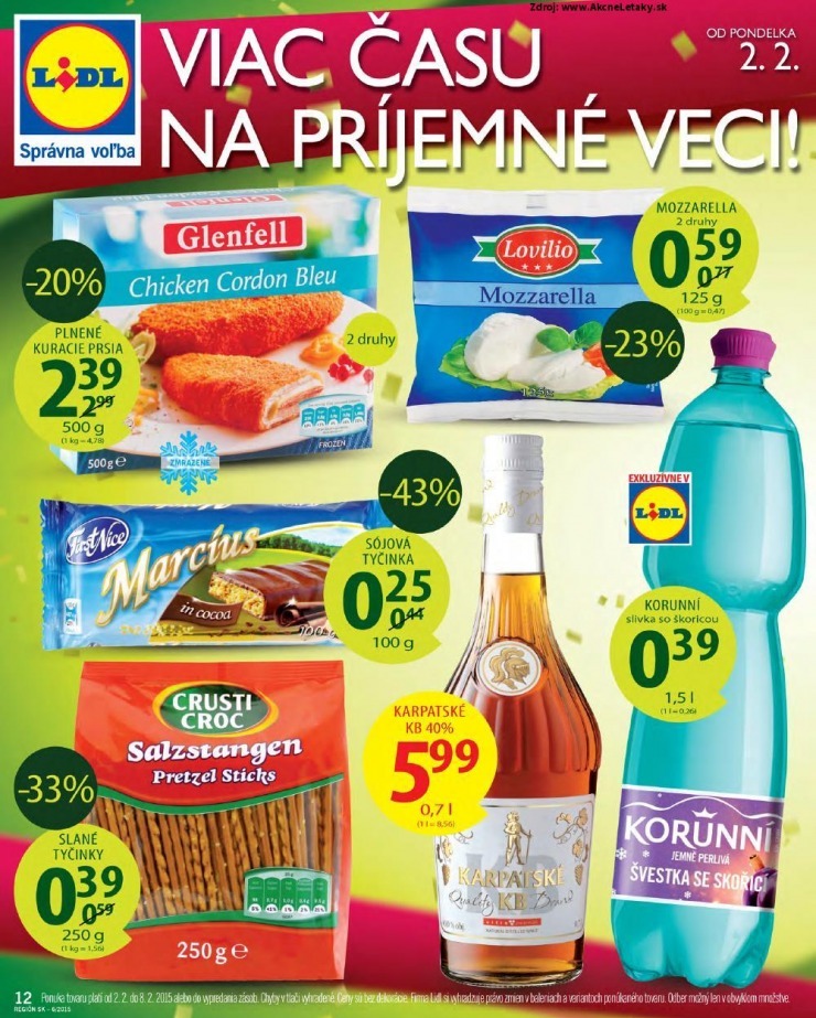 leták akciová ponuka Lidl strana 12 leták akciová ponuka Lidl strana 12