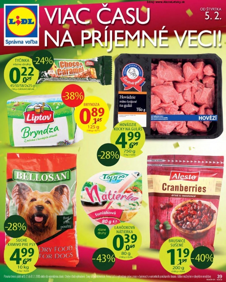 leták akciová ponuka Lidl strana 39 leták akciová ponuka Lidl strana 39