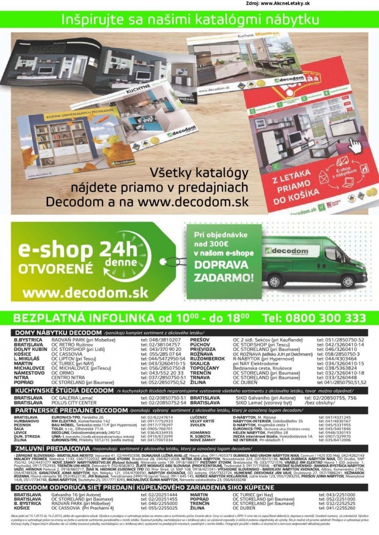 leták špeciálny leták Decodom strana 24 leták špeciálny leták Decodom strana 24