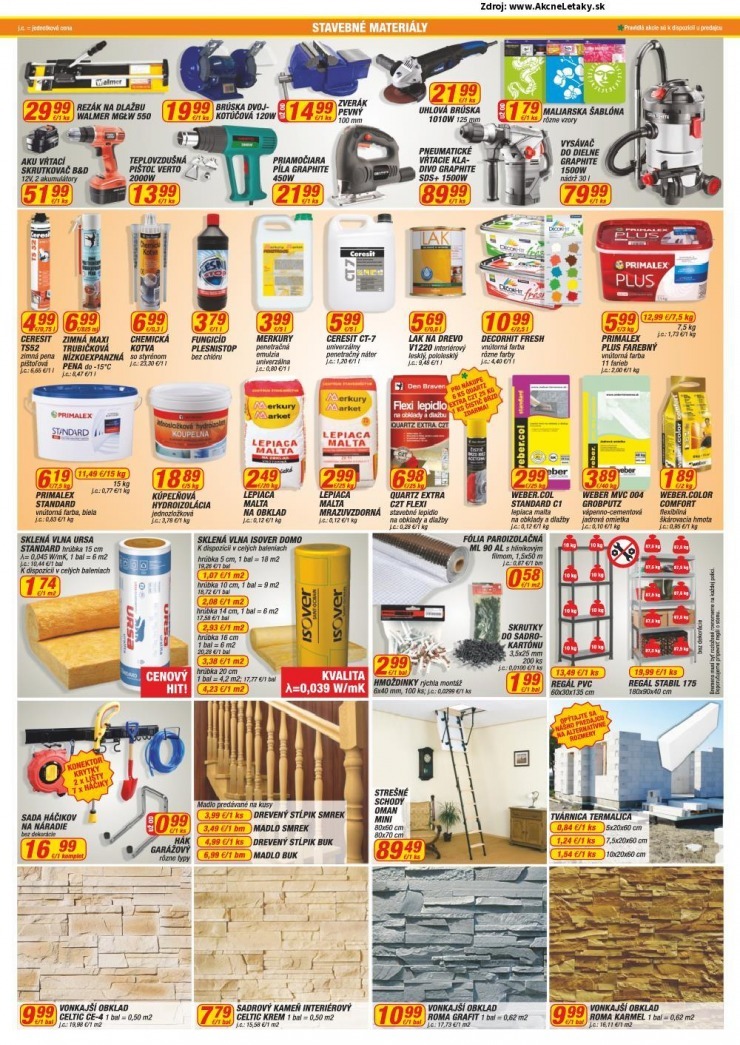 leták akciový leták Merkury Market strana 4 leták akciový leták Merkury Market strana 4