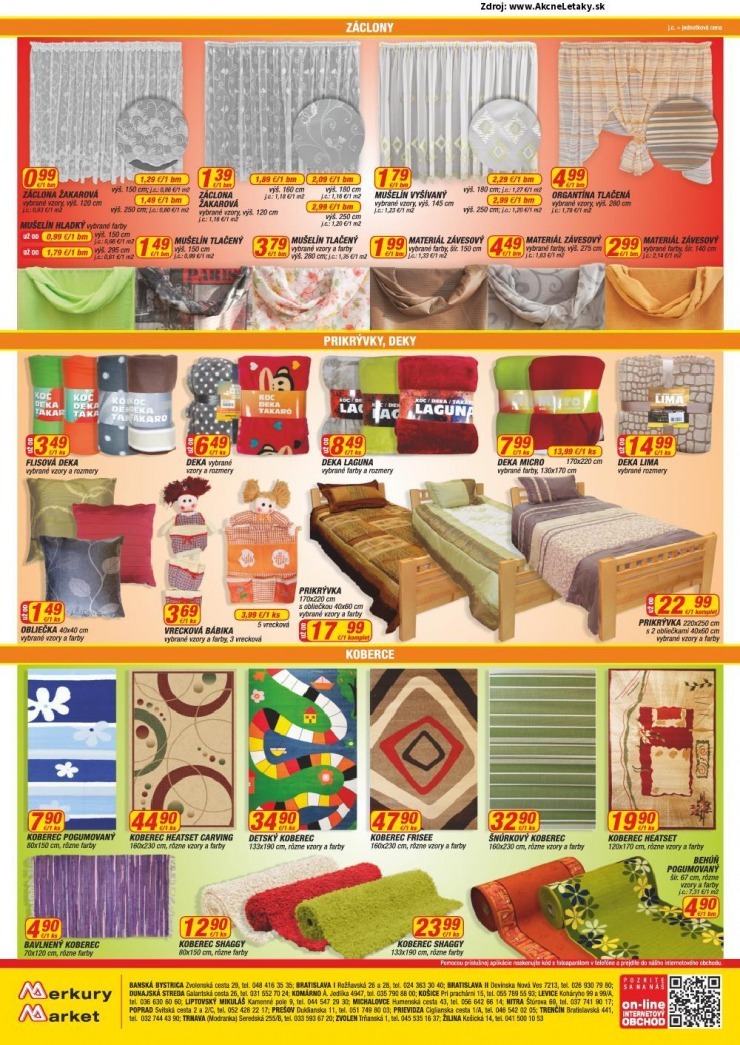 leták akciový leták Merkury Market strana 8 leták akciový leták Merkury Market strana 8