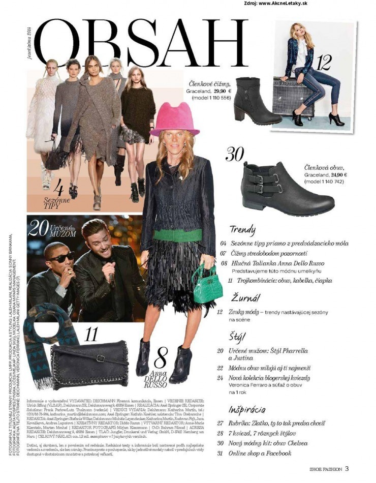 leták Deichmann leták - Shoe Fashion 2014/2 strana 3 leták Deichmann leták - Shoe Fashion 2014/2 strana 3