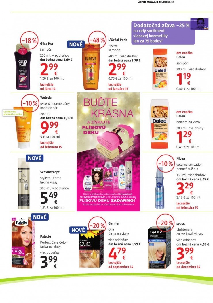 leták akciová ponuka dm drogerie strana 16 leták akciová ponuka dm drogerie strana 16