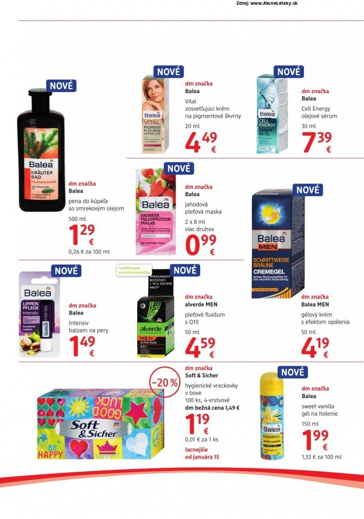 leták akciová ponuka dm drogerie strana 20 leták akciová ponuka dm drogerie strana 20