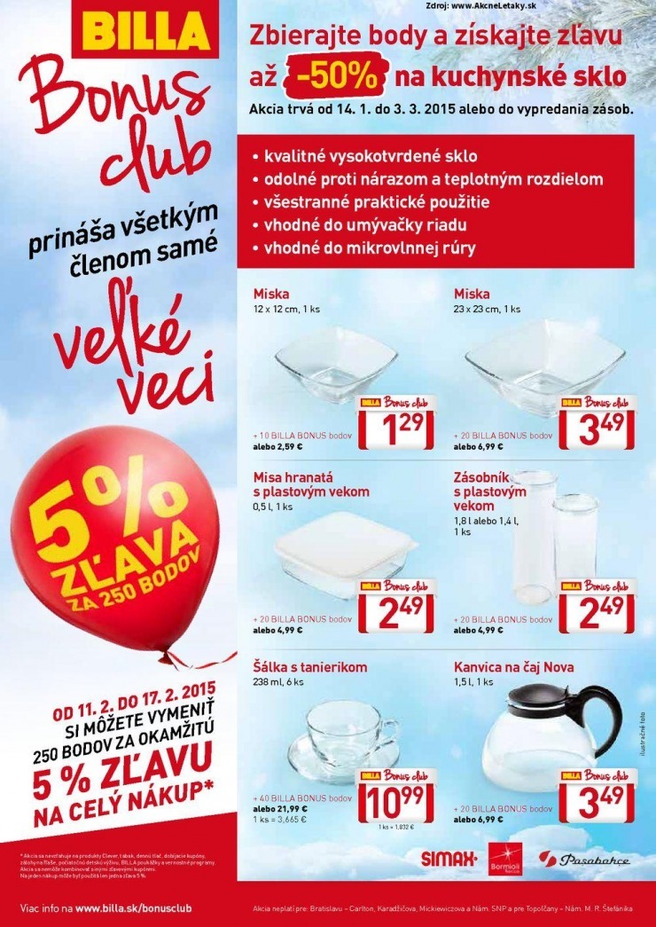 leták akciová ponuka Billa strana 6 leták akciová ponuka Billa strana 6