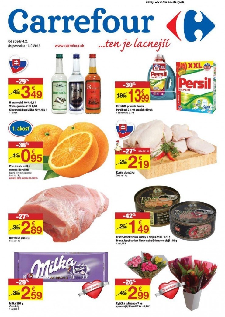 leták Carrefour mimoriadný leták strana 1 leták Carrefour mimoriadný leták strana 1