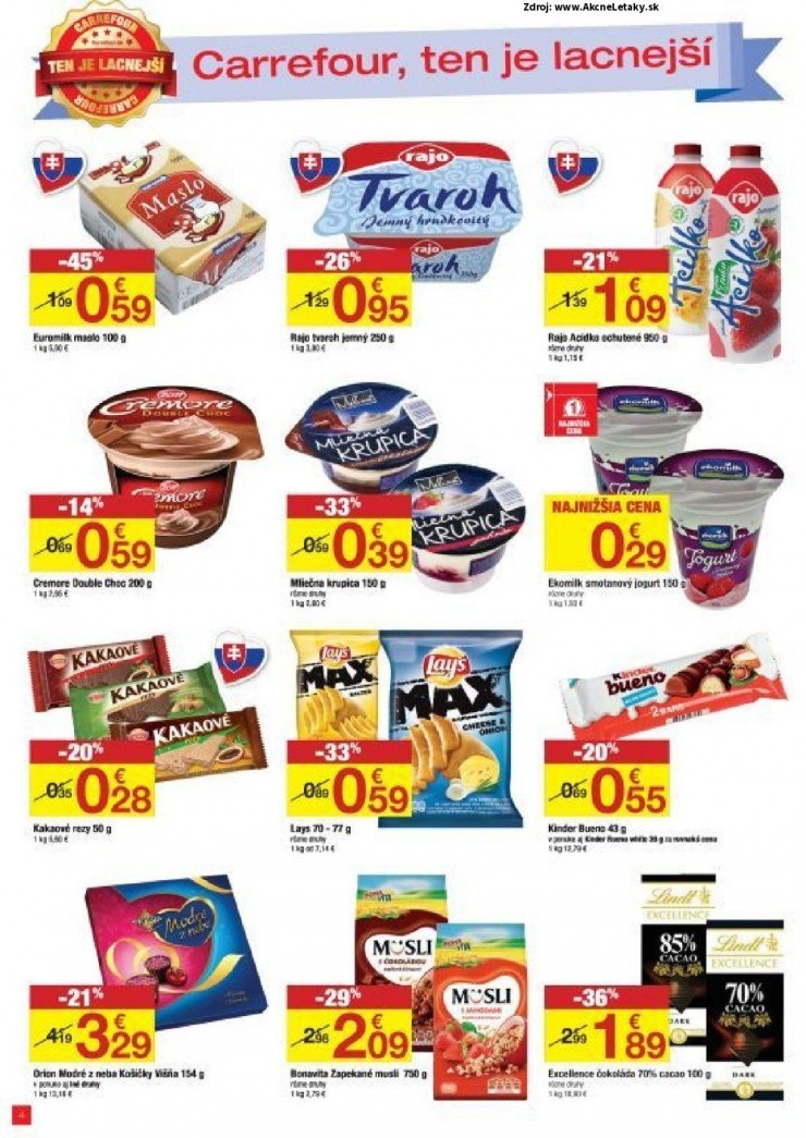 leták Carrefour mimoriadný leták strana 4 leták Carrefour mimoriadný leták strana 4