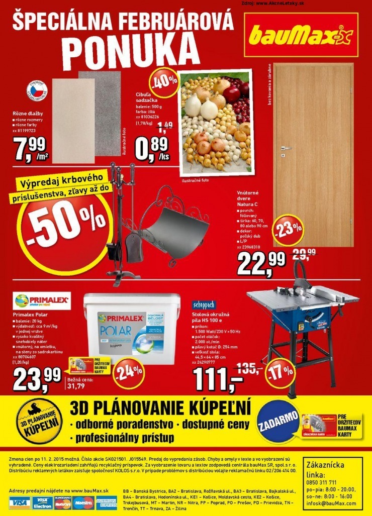 leták špeciálna ponuka bauMax strana 8 leták špeciálna ponuka bauMax strana 8