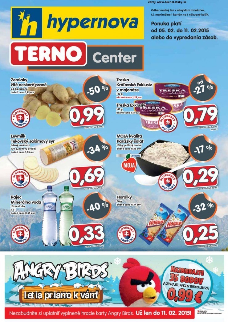 leták extra ponuka Hypernova strana 1 leták extra ponuka Hypernova strana 1