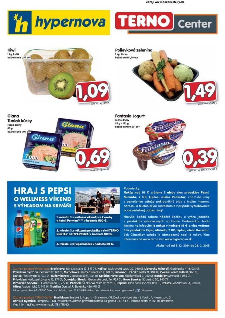 leták extra ponuka Hypernova strana 12 leták extra ponuka Hypernova strana 12
