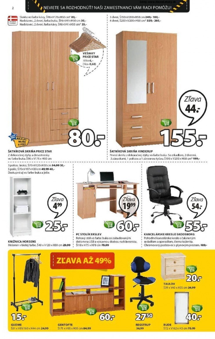 leták mimoriadná ponuka Jysk strana 2 leták mimoriadná ponuka Jysk strana 2
