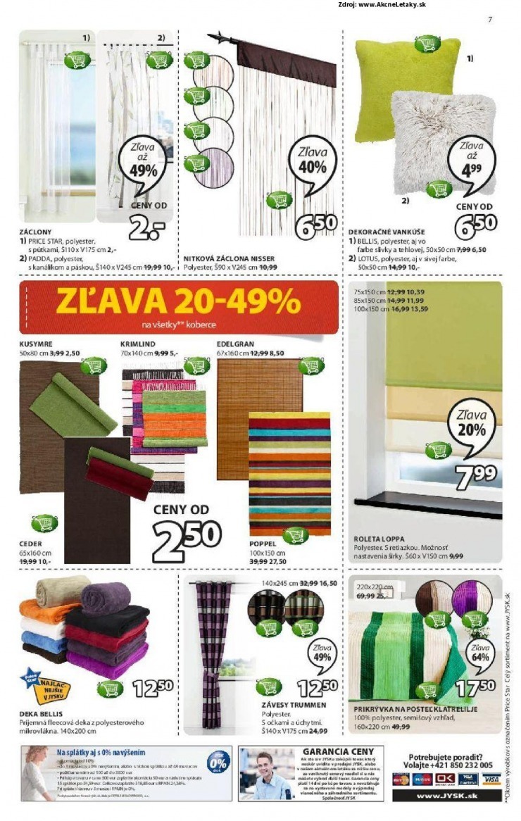 leták mimoriadná ponuka Jysk strana 7 leták mimoriadná ponuka Jysk strana 7