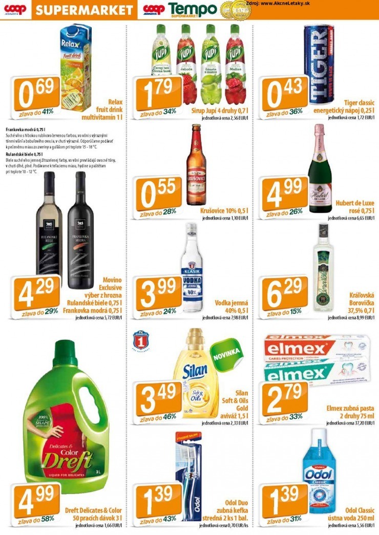 leták špeciálny leták COOP Jednota strana 6 leták špeciálny leták COOP Jednota strana 6