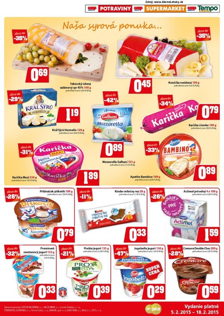 leták COOP extra leták strana 3 leták COOP extra leták strana 3