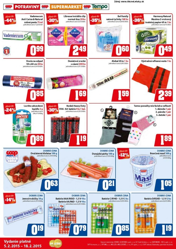 leták COOP extra leták strana 8 leták COOP extra leták strana 8