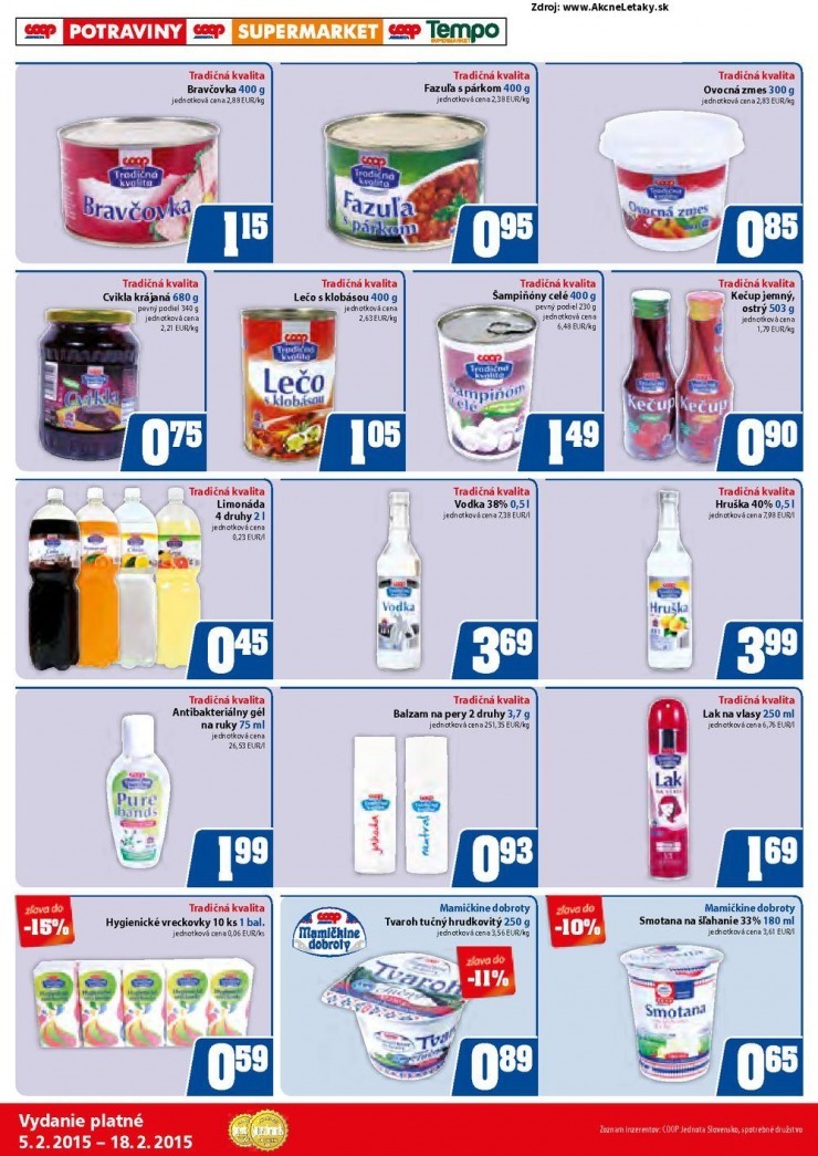 leták COOP extra leták strana 10 leták COOP extra leták strana 10