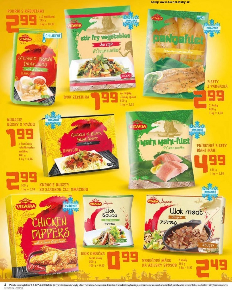 leták ponuka Lidl - Ázijský týždeň strana 4 leták ponuka Lidl - Ázijský týždeň strana 4