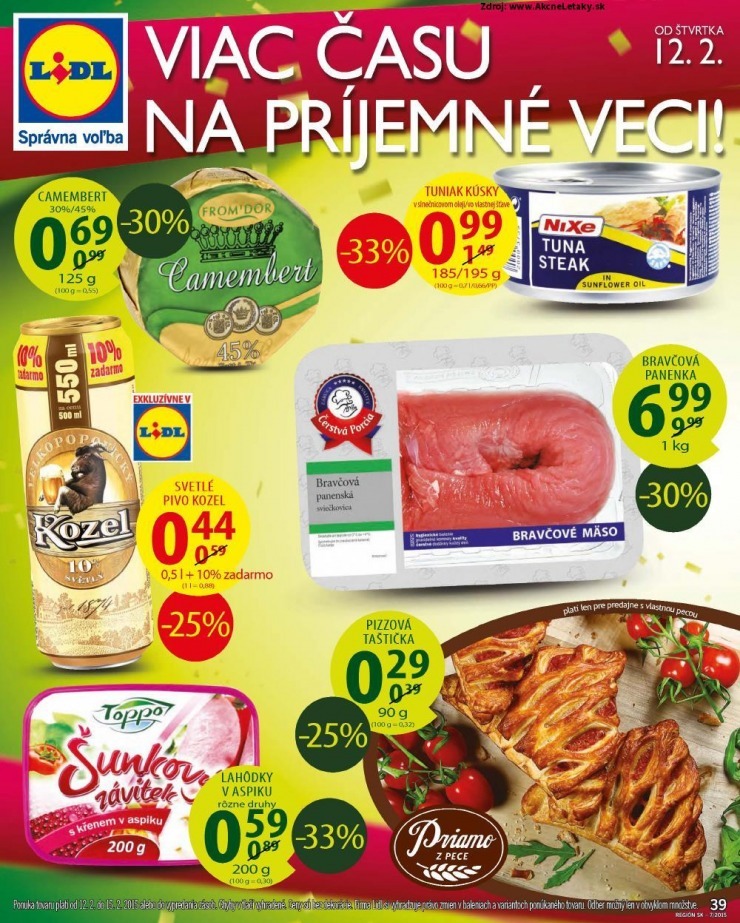 leták ponuka Lidl - Ázijský týždeň strana 39 leták ponuka Lidl - Ázijský týždeň strana 39