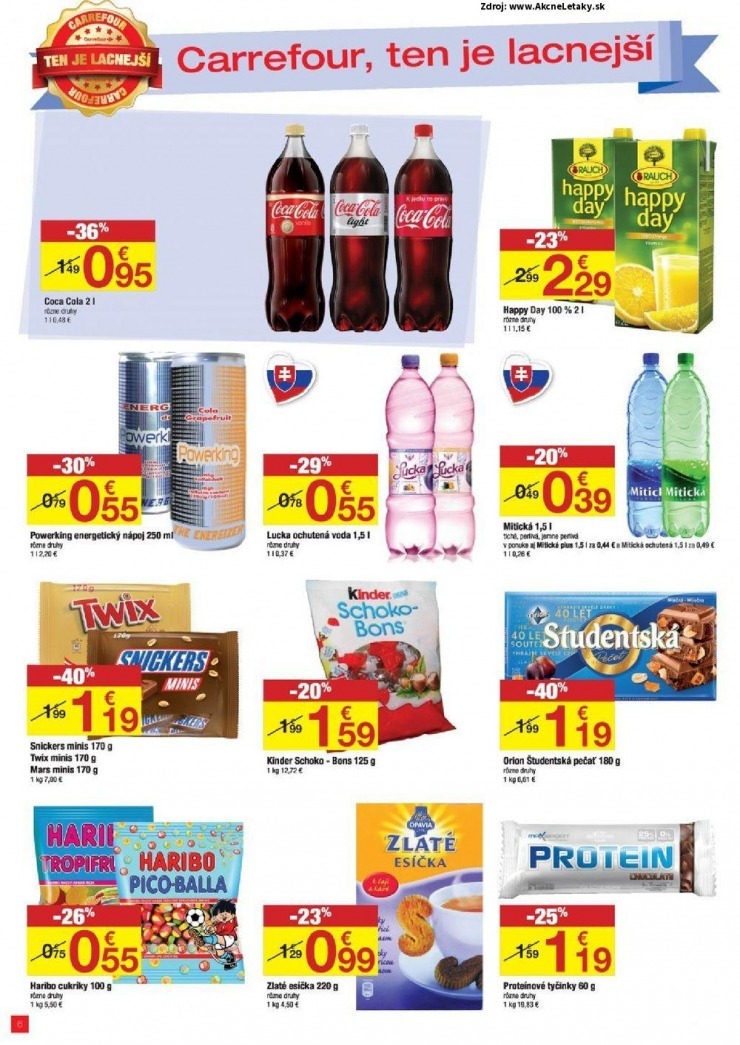 leták mimoriadná ponuka Carrefour strana 6 leták mimoriadná ponuka Carrefour strana 6