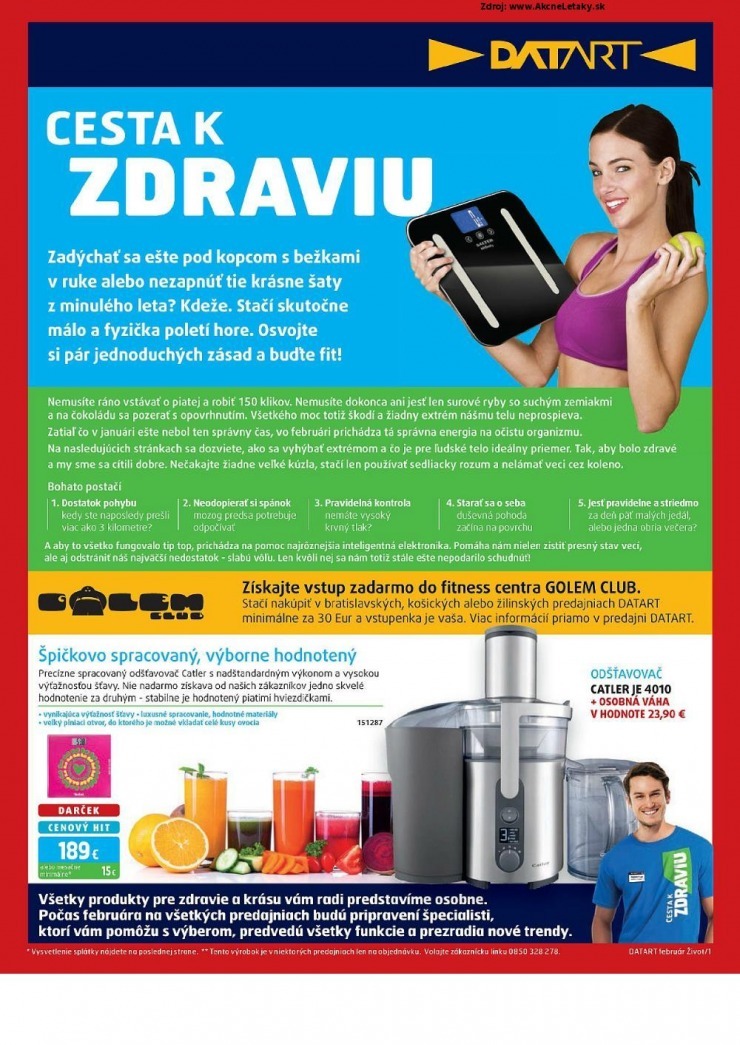 leták akčný leták Datart strana 1 leták akčný leták Datart strana 1