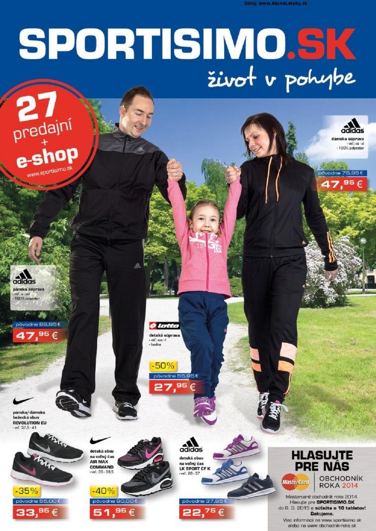 leták mimoriadný leták Sportisimo strana 1 leták mimoriadný leták Sportisimo strana 1
